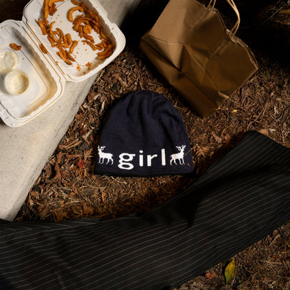 holiday brand x sonny *boy* - reversible beanie (brown/blue)