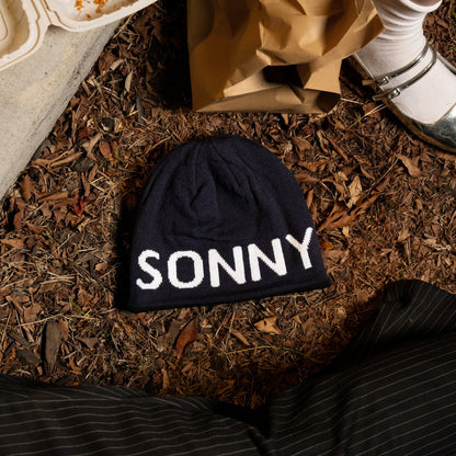 holiday brand x sonny *boy* - reversible beanie (brown/blue)